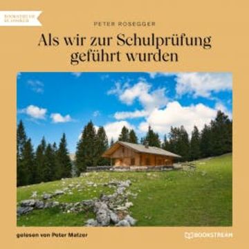 Als wir zur Schulprüfung geführt wurden audiobook, Peter Rosegger