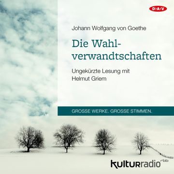 Die Wahlverwandtschaften audiobook, Johann Wolfgang von  Goethe