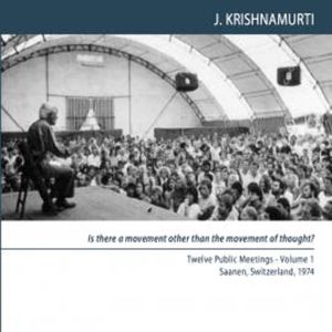 Thought is not the instrument of change, Jiddu Krishnamurti