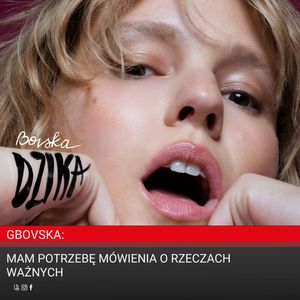 Bovska: Mam potrzebę mówienia o rzeczach ważnych, Dziennik Gazeta Prawna