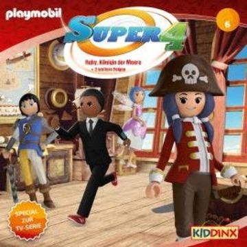 Super 4, Folge 6: Ruby, die Königin der Meere audiobook, Dirk Petrick