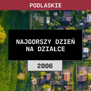 Podlaskie: Najgorszy dzień na działce (2006) | Marianna Radziwońska audiobook, Aleksandra Orłowska