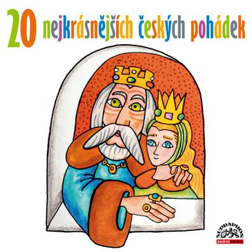 20 nejkrásnějších českých pohádek audiobook, Božena Němcová, Charles Perrault, Dagmar Lhotová, František Hrubín, Hans Christian Andersen, Jan Drda, Karel Jaromír Erben, Pavel Grym