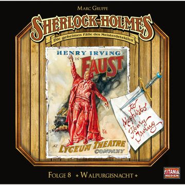 Walpurgisnacht (Sherlock Holmes - Die geheimen Fälle des Meisterdetektivs 8) audiobook, Arthur Conan Doyle.