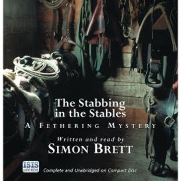 The Stabbing in the Stables audiobook, Simon Brett