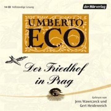 Der Friedhof in Prag audiobook, Umberto Eco