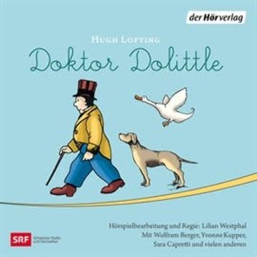 Doktor Dolittle audiobook, Hugh Lofting