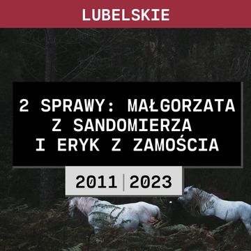 Lubelskie: Dwie sprawy - Małgorzata z Sandomierza i Eryk z Zamościa (2011 | 2023) audiobook, Aleksandra Orłowska
