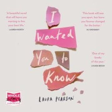 I Wanted You to Know audiobook, Laura Person