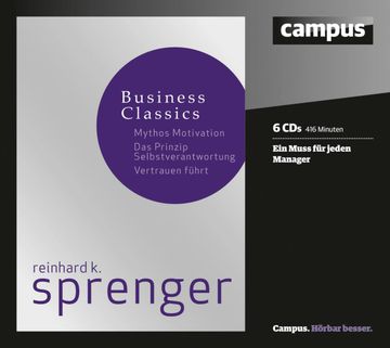 Sprenger Business Classics audiobook, Reinhard K. Sprenger