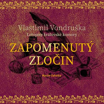 Zapomenutý zločin audiobook, Vlastimil Vondruška