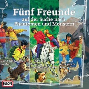 3er-Box: Fünf Freunde auf der Suche nach Phantomen und Monstern audiobook, Gabriele Hartmann
