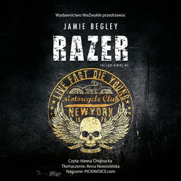Razer audiobook, Jamie Begley