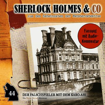 Wayne McLair, Sonderfolge: Der Falschspieler mit dem Karo-Ass (Fassung mit Audio-Kommentar) audiobook, Paul Burghardt