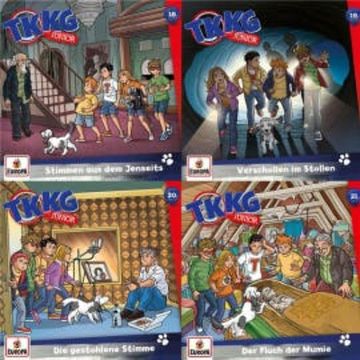 TKKG Junior-Sammlung Folgen 18-21 audiobook, Frank Gustavus