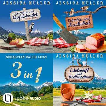 Mörderisches Krindelsdorf 1-3 - Drei Bayern-Krimis in einem Hörbuch (Ungekürzt) audiobook, Jessica Müller