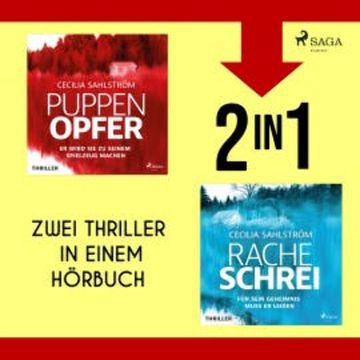 Puppenopfer & Racheschrei (früher: Weißer Flieder & In eigenen Händen) audiobook, Cecilia Sahlström