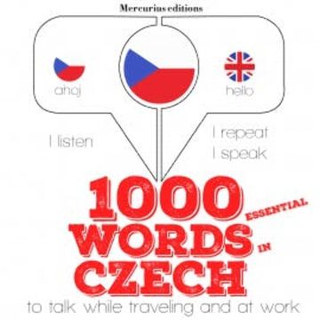 1000 essential words in Czech audiobook, JM Gardner