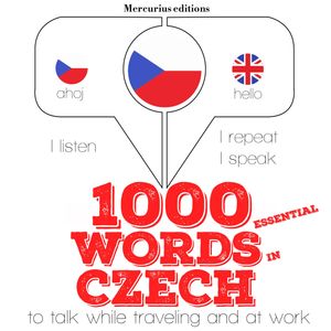 1000 essential words in Czech, JM Gardner