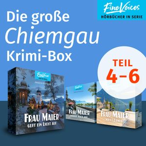 Die große Chiemgau Krimi-Box - Teil 4-6: Frau Maier wirbelt Staub auf + Frau Maier macht Dampf + Frau Maier geht ein Licht auf (, Jessica Kremser