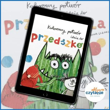Kolorowy potwór idzie do przedszkola audiobook, Anna Jankowska