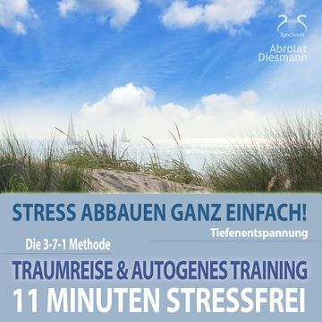 11 Minuten Stressfrei - Stress abbauen ganz einfach! Traumreise & Autogenes Training audiobook, Franziska Diesmann, Torsten Abrolat