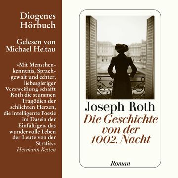 Die Geschichte von der 1002. Nacht audiobook, Joseph Roth