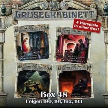 Gruselkabinett, Box 48: Folgen 190, 191, 192, 193 audiobook, E. & H. Heron, H. P. Lovecraft, Jacob & Wilhelm Grimm
