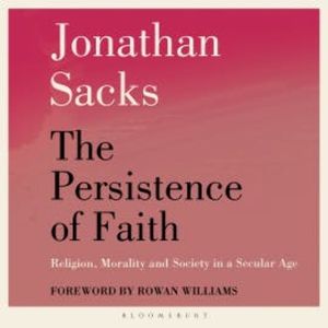 The Persistence of Faith, Jonathan Sacks