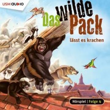 Das wilde Pack, Folge 4: Das wilde Pack lässt es krachen audiobook, André Marx, Boris Pfeiffer