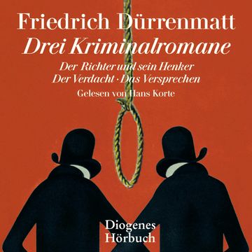 Drei Kriminalromane audiobook, Friedrich Dürrenmatt