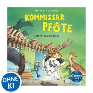 Kommissar Pfote (Band 9) - Tatort Dino-Museum, Katja Reider