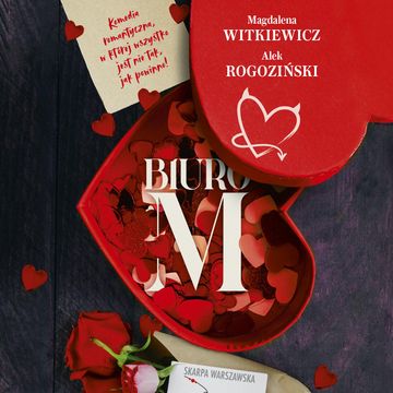 Biuro M audiobook, Alek Rogoziński, Magdalena Witkiewicz