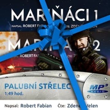 Mariňáci 1 + 2 + Palubní střelec audiobook, Robert Fabian