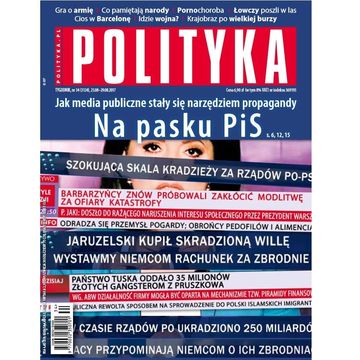 AudioPolityka Nr 34 z 23 sierpnia 2017, Polityka