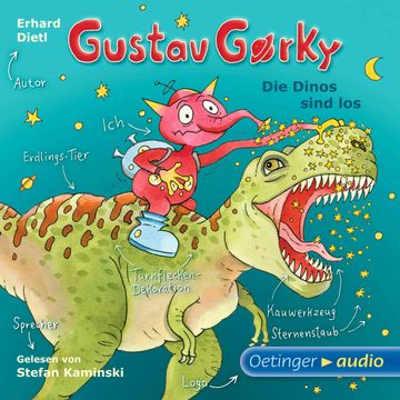 Gustav Gorky - Die Dinos sind los audiobook, Erhard Dietl