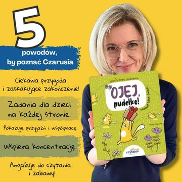 Ojej, pudełko! Książka dla dzieci 3-7 lat Aktywne Czytanie Plus audiobook, Anna Jankowska