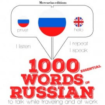 1000 essential words in Russian audiobook, JM Gardner
