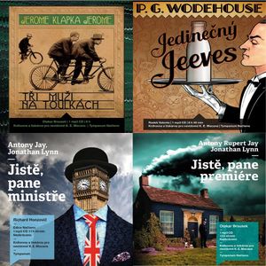 Výhodný balíček Tympanum – Britský humor, Anthony Rupert Jay, Jerome Klapka Jerome, Jonathan Lynn, Pelham Grenville Wodehouse