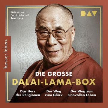 Die große Dalai-Lama-Box - Das Herz der Religionen, Der Weg zum Glück, Der Weg zum sinnvollen Leben (Gekürzt) audiobook, XIV. Dalai Lama