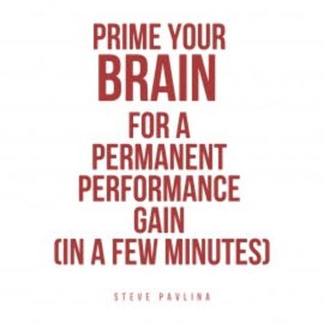 Prime Your Brain for a Permanent Performance Gain (in a Few Minutes) audiobook, Steve Pavlina