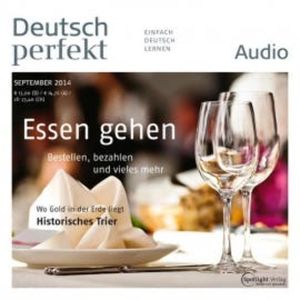 Deutsch lernen Audio - Essen gehen, Spotlight Verlag