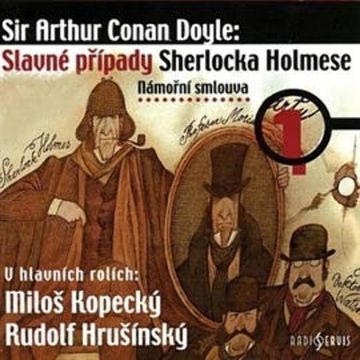 Námořní smlouva audiobook, Arthur Conan Doyle