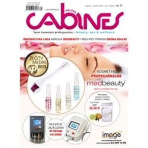 Cabines numer 71 czerwiec-sierpień 2015, Czasopismo kosmetyczne - Kosmetyka Spa & Wellness
