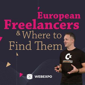 European Freelancers & Where to Find Them — Robert Vlach’s talk at WebExpo 2021, Robert Vlach