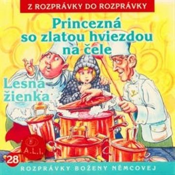 Princezná so zlatou hviezdou na čele audiobook, Božena Čahojová
