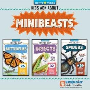 Active Minds Collection: Kids Ask About MINIBEASTS! (Unabridged), Christopher Nicholas, Darlene Freeman