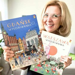 Wyszukiwanki Warszawa i Gdańsk. Czytamy, szukamy i zwiedzamy. Książki dla dzieci 3-6 lat, Anna Jankowska