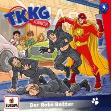 TKKG Junior - Folge 04: Der Rote Retter audiobook, Frank Gustavus