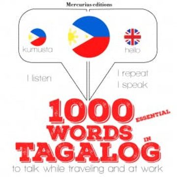 1000 essential words in Tagalog audiobook, JM Gardner